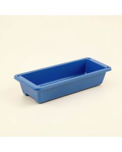 Glen Crossing Empty Railing Planter With Integral Brackets - Blue (synthetic illustration; no displayed measurements)