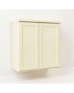 Brook Bluff Wall-Mounted Laundry Cabinet - Cream (synthetic illustration; no displayed measurements)