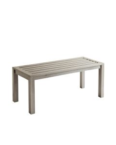 Aspen Crest Indoor Bench - Gray