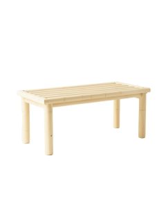 Oak Bluff Indoor Bench - Cream (synthetic illustration; no displayed measurements)