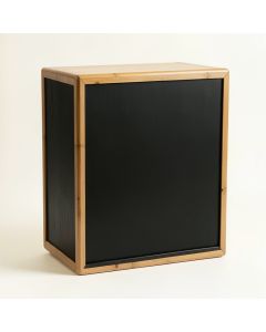 Birch Branch Freestanding Laundry Folding Counter - Black (synthetic illustration; no displayed measurements)