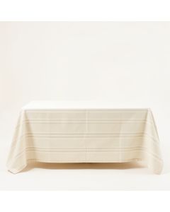 Harbor Falls Flat Bed Sheet - Cream (synthetic illustration; no displayed measurements)