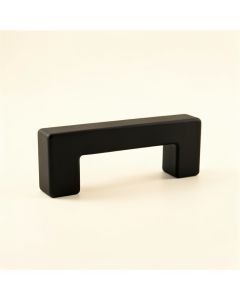 Willow Arc Cabinet Handle Without Packaging - Black (synthetic illustration; no displayed measurements)