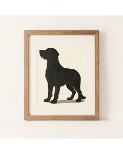 Le Chien ( The Dog ) By Pablo Picasso - Picture Frame Print On Paper (synthetic illustration; no displayed measurements)