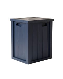 Alder Bridge Closed Outdoor Storage Box - Navy (synthetic illustration; no displayed measurements)