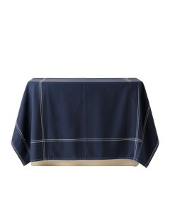 Spruce Dell Flat Bed Sheet - Navy