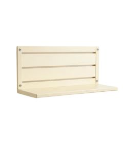Brook Brook Wall-Mounted Entryway Organizer Shelf - Cream (synthetic illustration; no displayed measurements)