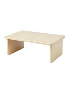 Harbor Bridge Desktop Monitor Riser - Beige (synthetic illustration; no displayed measurements)