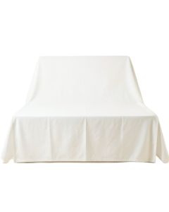 Alder Bend Flat Bed Sheet - White