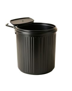 Flint Canyon Closed Garden Compost Bin - Black (synthetic illustration; no displayed measurements)