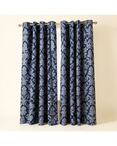 Ambesonne Navy Blue Curtains (synthetic illustration; no displayed measurements)