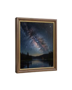 Starry Night Over Rhone - Picture Frame Painting Print On Paper