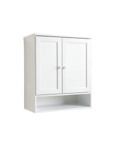 Holly Crossing Wall-Mounted Laundry Cabinet - White