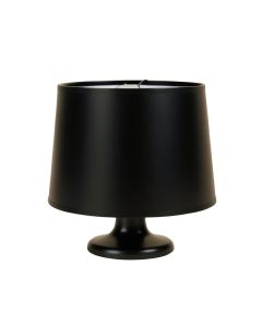 5.25 '' H Metal Empire Lamp Shade ( Screw On ) In Black (synthetic illustration; no displayed measurements)
