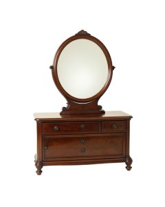 Luddington Beveled Magnifying Dresser Mirror