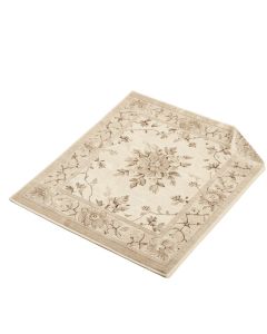 Wilcox Floral Beige Area Rug Set (synthetic illustration; no displayed measurements)