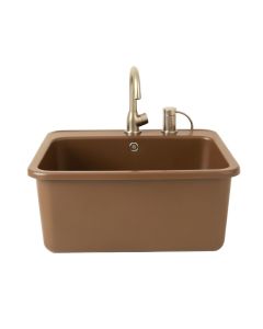 Tailor 35.5 '' L X 21.25 '' W Farmhouse Kitchen Sink