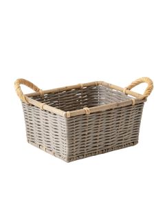 Sage Brook Empty Storage Basket - Gray