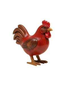 Malena Wood Mini Rooster Puppet