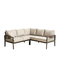 Giavanni 41.3 '' Wide Outdoor Patio Sectional With Cushions (synthetic illustration; no displayed measurements)