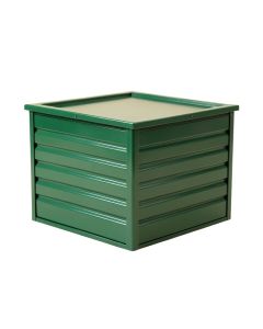 Fern Canyon Closed Outdoor Storage Box - Green (synthetic illustration; no displayed measurements)