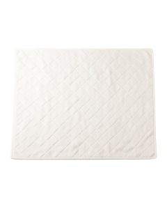 Sage Bridge Bath Mat - White