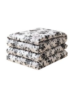 Ferron Floral Cotton Comforter Set (synthetic illustration; no displayed measurements)