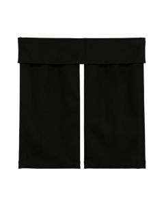 Shell Geometric Room Darkening Rod Pocket Curtain Panels (synthetic illustration; no displayed measurements)