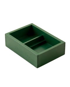 Oak Arc Empty Pantry Drawer Organizer Insert - Green