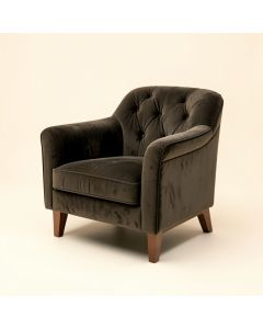 Bima 28.1 '' Wide Tufted Polyester Armchair (synthetic illustration; no displayed measurements)