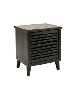 Elm Crest Nightstand - Black (synthetic illustration; no displayed measurements)