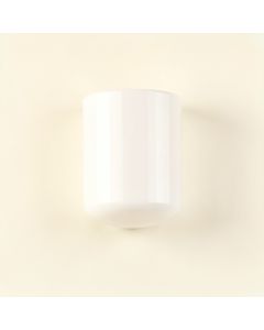 Cliff Crossing Wall Sconce Mounted On A Plain Wall - White (synthetic illustration; no displayed measurements)
