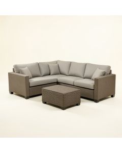 Cherico Outdoor 11 Piece Sofa Seating Group With Cushions (synthetic illustration; no displayed measurements)