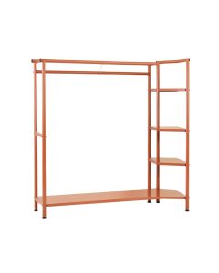 Slate Arc Empty Garment Rack - Terracotta