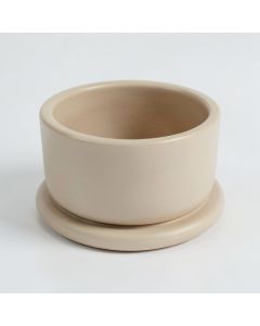 Olive Arc Empty Candle Holder - Beige (synthetic illustration; no displayed measurements)