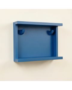 Summit Branch Wall-Mounted Entryway Organizer Shelf - Blue (synthetic illustration; no displayed measurements)
