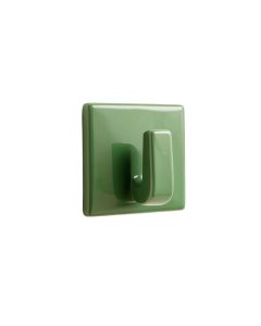 Stone Arc Wall-Mounted Robe Hook - Green