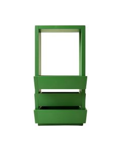 Ash Canyon Empty Vertical Garden Frame - Green