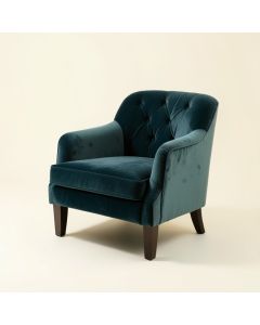 Lakin Tufted Velvet Side Chair (synthetic illustration; no displayed measurements)