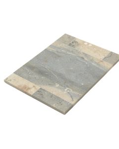 Mix River Random Sized Natural Stone Mosaic Tile In Gray/Beige