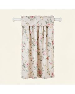 Marc Floral Sheer Rod Pocket Single Curtain Panel (synthetic illustration; no displayed measurements)