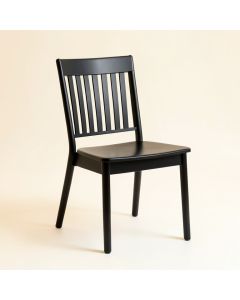 Linden Falls Dining Chair - Black (synthetic illustration; no displayed measurements)