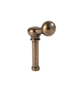 Annabel Adjustable 72 '' To 144 '' 1 '' Single Curtain Rod