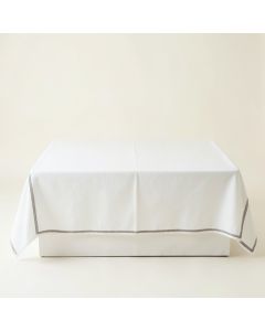 Clay Brook Flat Bed Sheet - White (synthetic illustration; no displayed measurements)