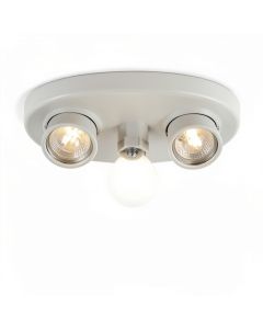 Bagatelle 3-Light 10.5 '' Semi Flush Mount (synthetic illustration; no displayed measurements)