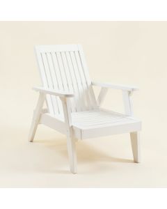 Ash Arc Outdoor Lounge Chair (synthetic illustration; no displayed measurements)