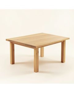 Domenic Pine Solid Wood Dining Table (synthetic illustration; no displayed measurements)