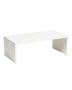 Linden Arc Desktop Monitor Riser (synthetic illustration; no displayed measurements)