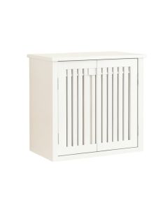 Wren Bluff Wall-Mounted Laundry Cabinet - White (synthetic illustration; no displayed measurements)