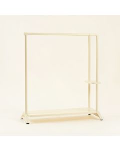 Bay Canyon Empty Garment Rack - Cream (synthetic illustration; no displayed measurements)